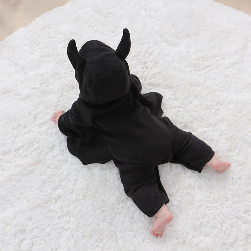 Halloween Bat Hooded Onesie