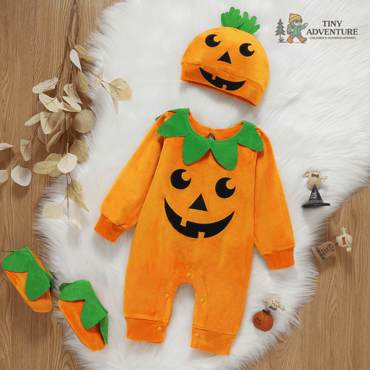 Halloween Baby Romper Set – Cozy & Spooky-Cute
