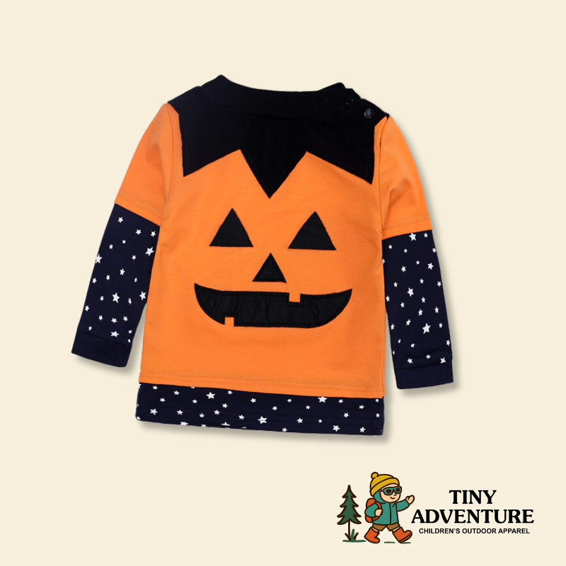 Halloween Pumpkin 4-Piece Baby Set