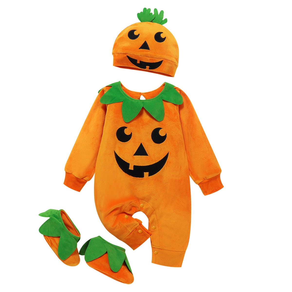 Halloween Baby Romper Set – Cozy & Spooky-Cute