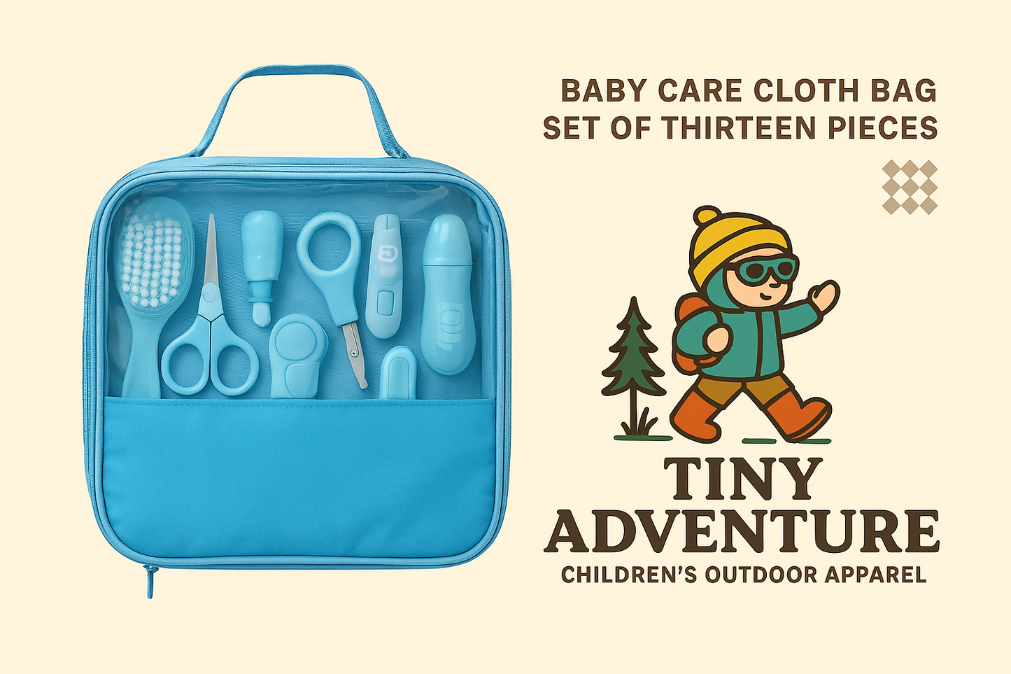 Baby Care Kit – 13-Piece Newborn & Infant Hygiene Set