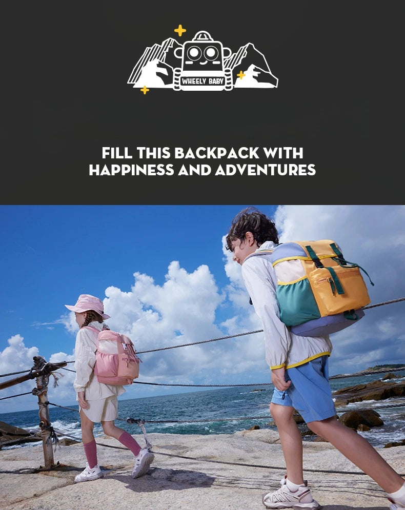 Kids’ Adventure Backpack – Lightweight & Waterproof Travel Bag