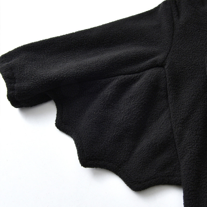 Halloween Bat Hooded Onesie