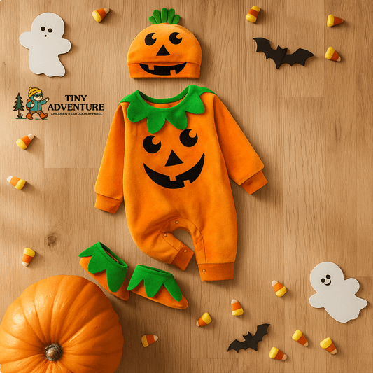 Halloween Baby Romper Set – Cozy & Spooky-Cute