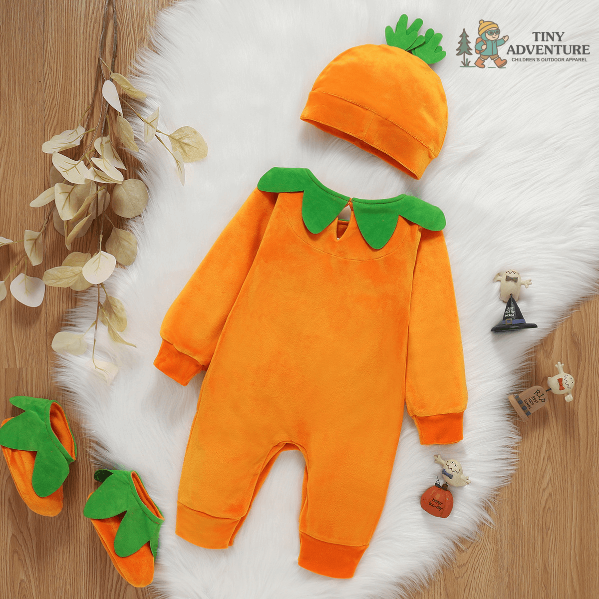 Halloween Baby Romper Set – Cozy & Spooky-Cute