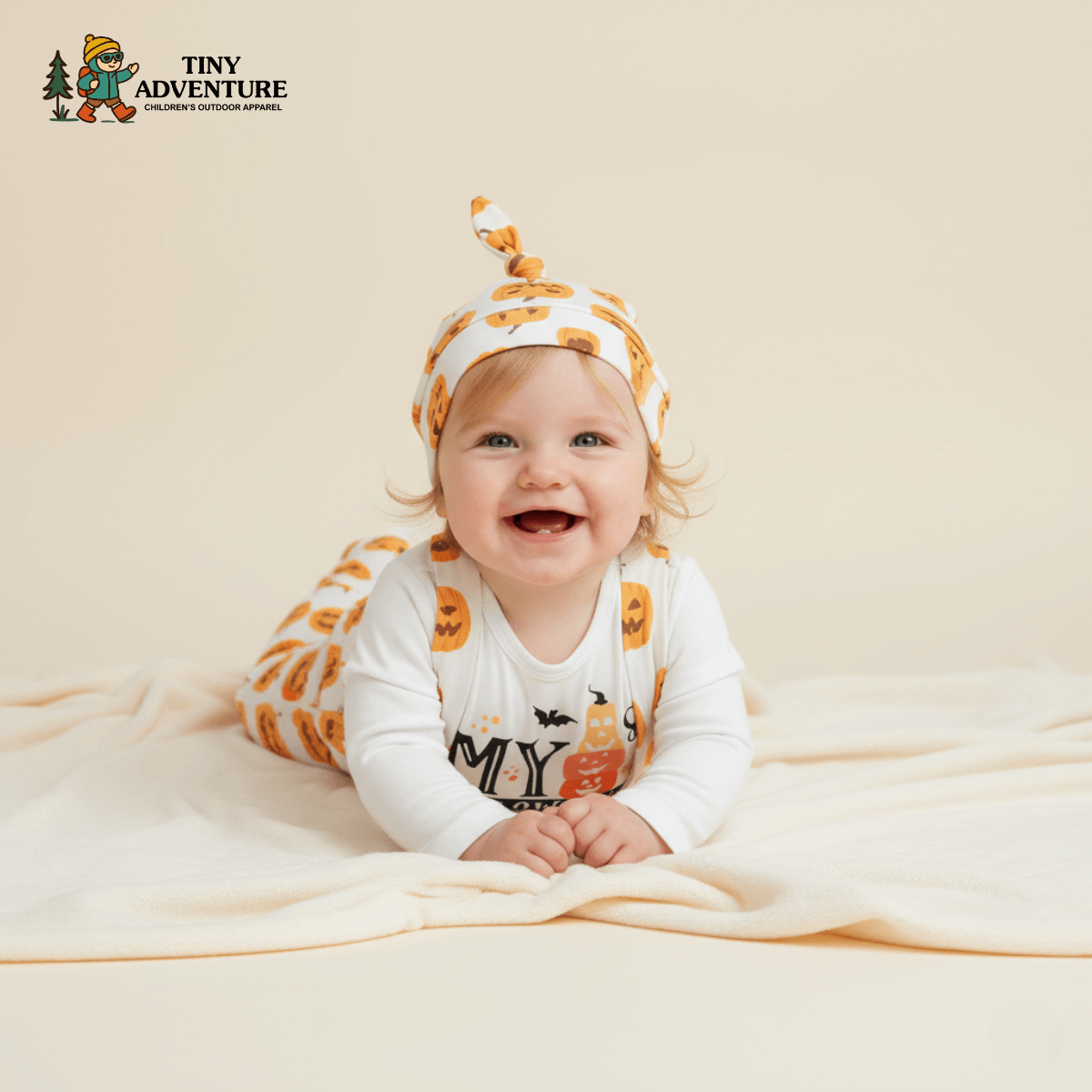 Baby Halloween 3-Piece Outfit 🎃