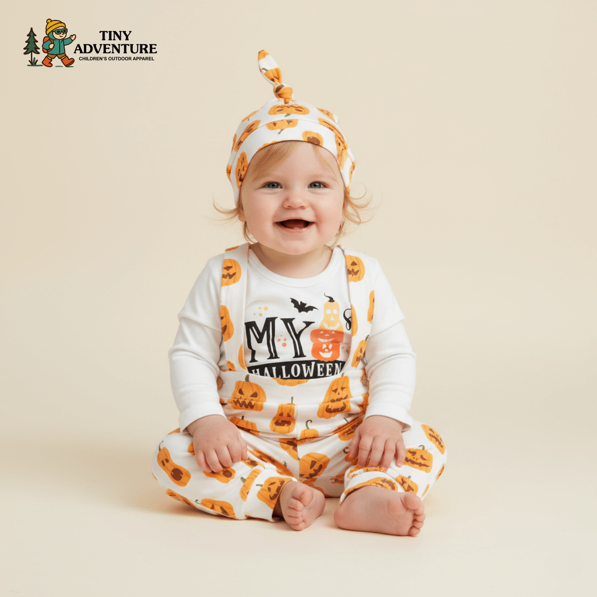 Baby Halloween 3-Piece Outfit 🎃