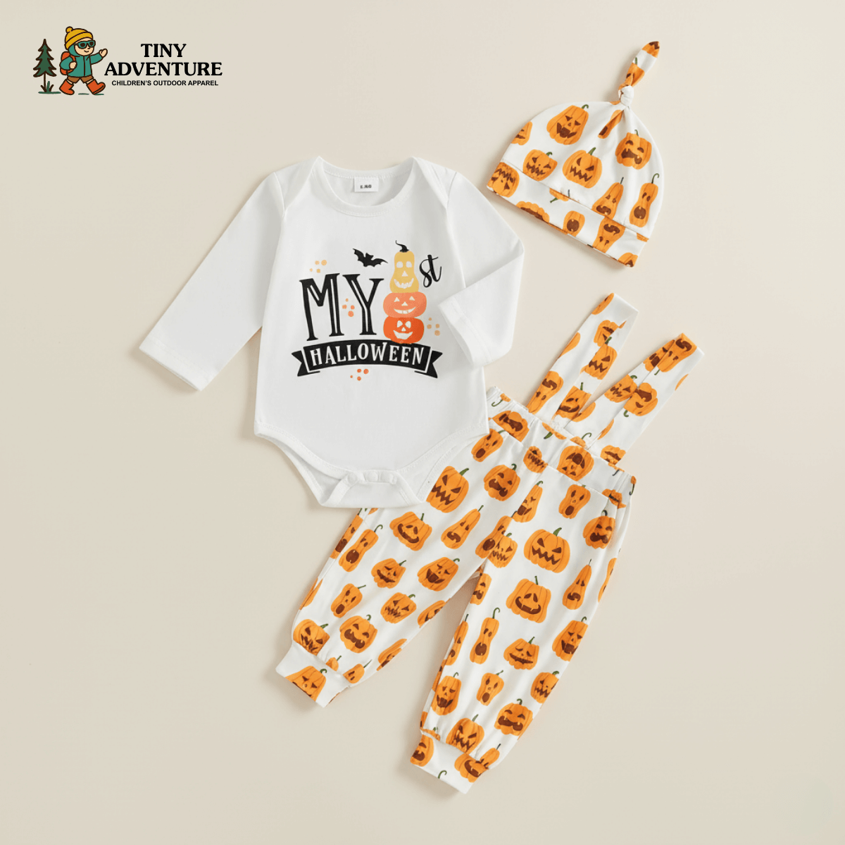 Baby Halloween 3-Piece Outfit 🎃