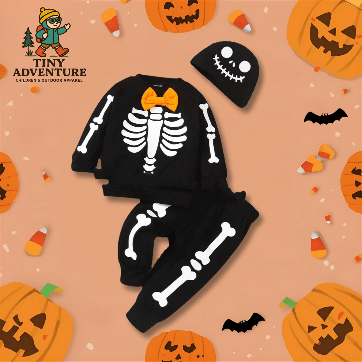 Halloween Glow-in-the-Dark Baby Suit
