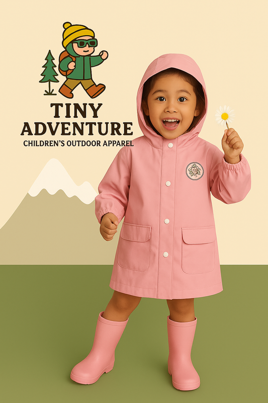 Kids’ Waterproof Raincoat – Eco-friendly