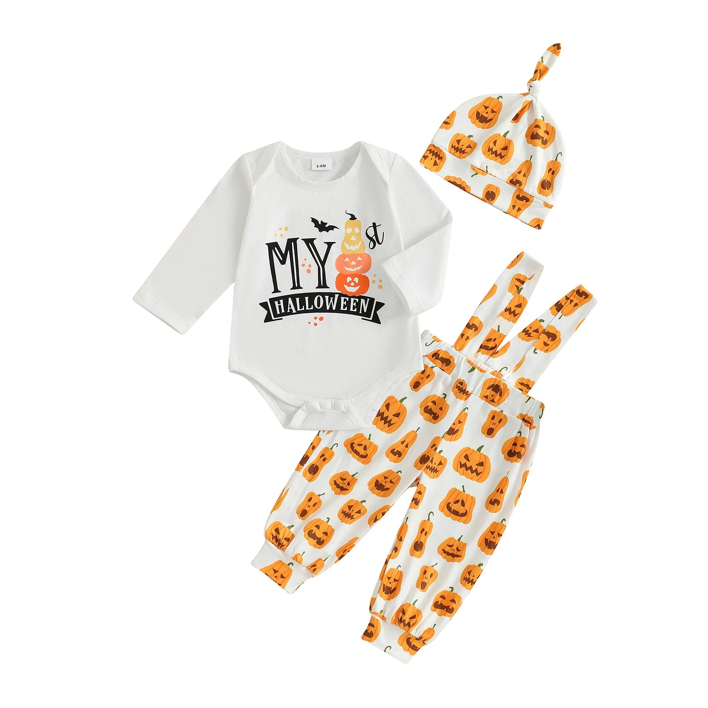 Baby Halloween 3-Piece Outfit 🎃