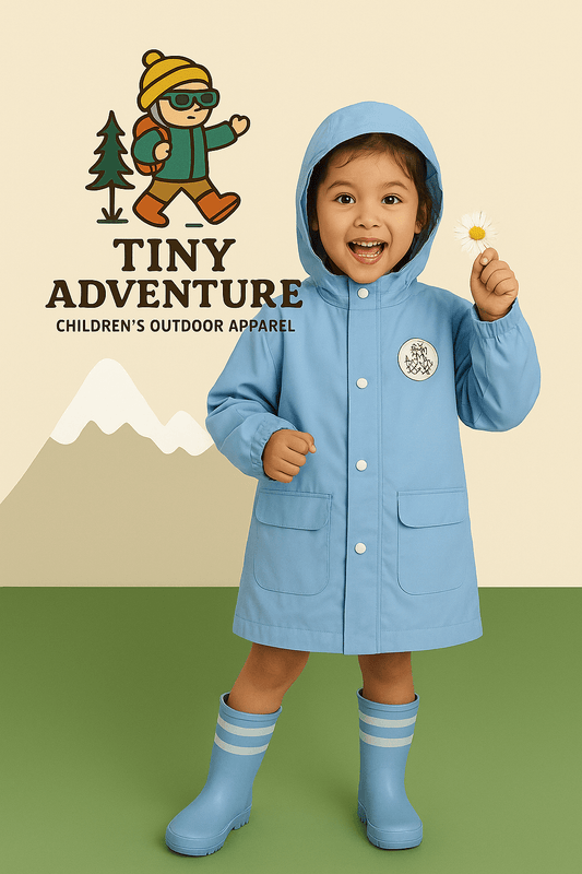 Kids’ Waterproof Raincoat – Eco-friendly